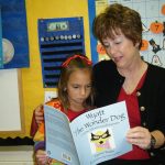 reading to a student