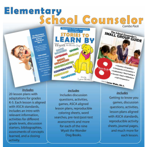 BEST VALUE!! Elementary School Counselor's Combo Pack