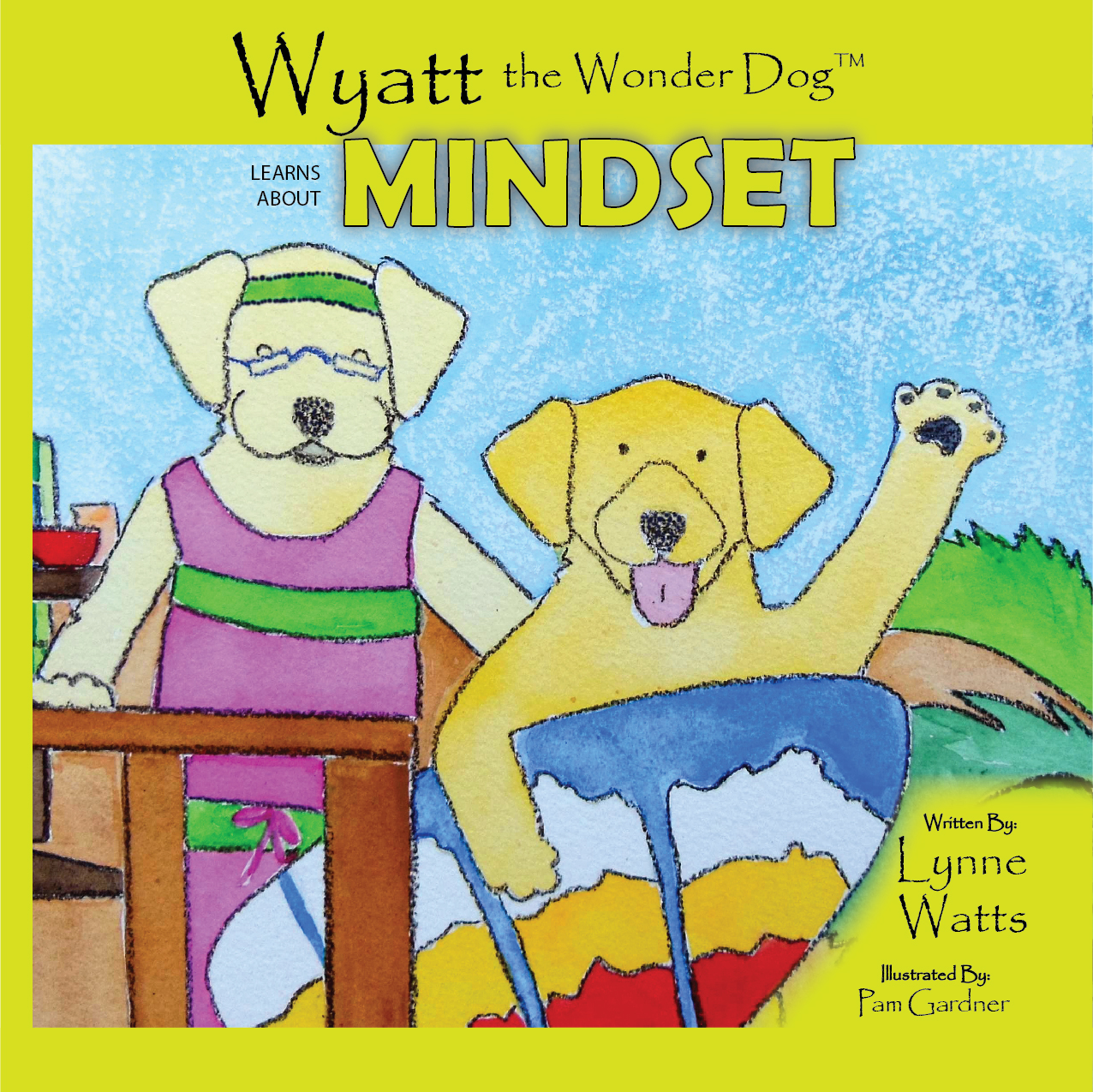 Wyatt Book Covers - MINDSET (Front)