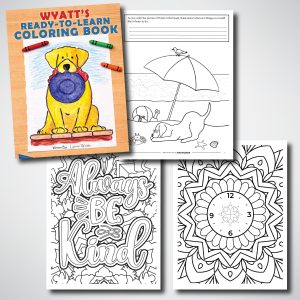 Wyatt's Ready to Learning Coloring Book