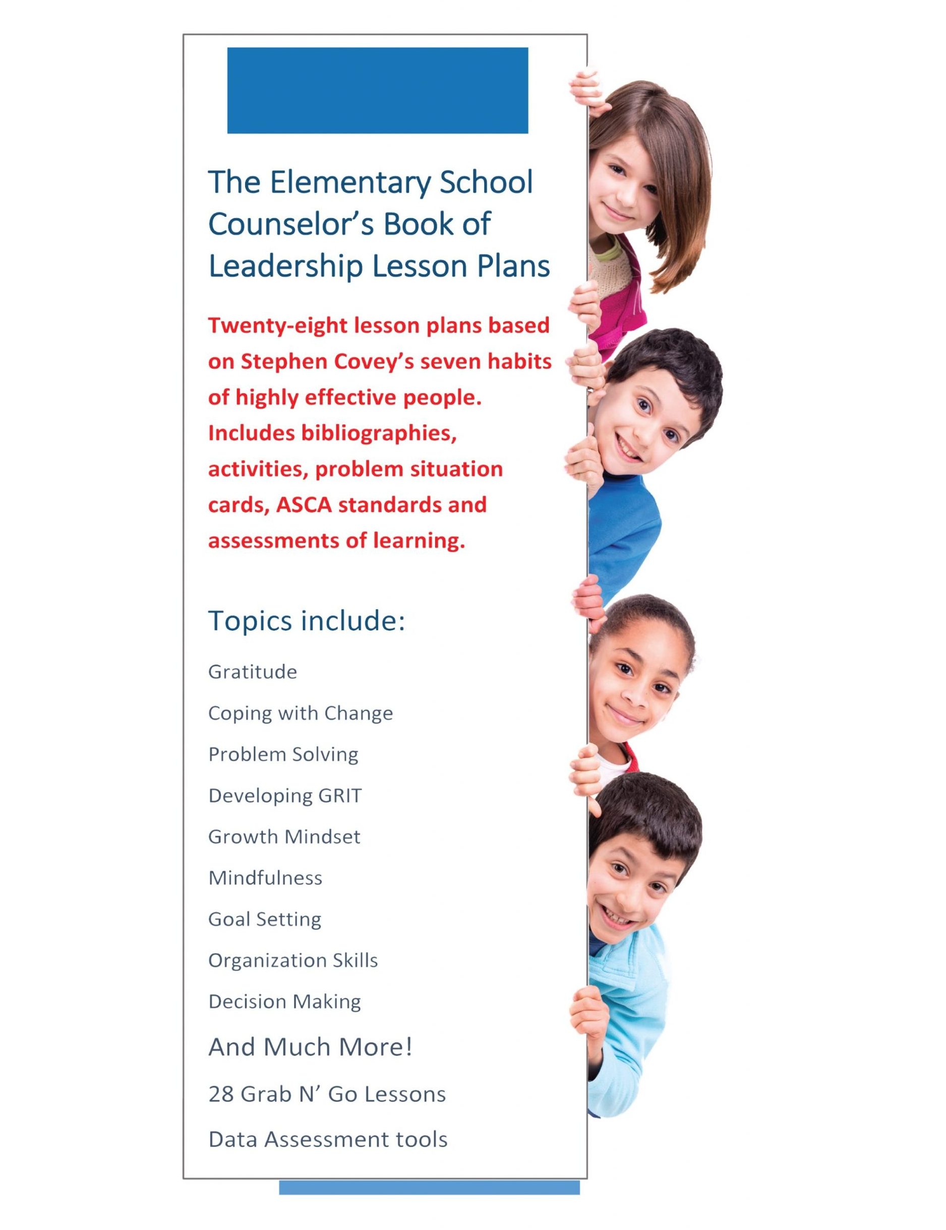 The Elementary School Counselor Book of Leadership Lesson Plans