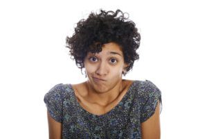 confused woman